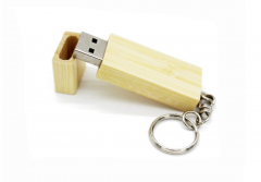 Wooden USB 2.0 3.0 Flash Drive with keyring Carved Custom Logo Photography Gift