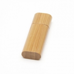 Bamboo USB Flash Drive Custom Logo Disk On Key Gift