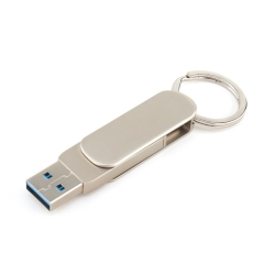 Metal Swivel USB 3.0 Type C 8GB 16GB 32GB 64GB OTG Flash Drive