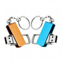 Swivel Colorful Metal USB Flash Drive 4GB 8GB 16GB 32GB 64GB for Promotion