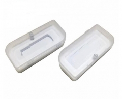 Mini pp plastic usb stick storage box, usb flash drive case