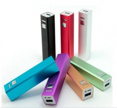 High quality cheap Portable External Battery mini 2600mah cell phone mobile power bank