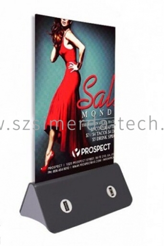 Advertising board Powerbank 6000MAh/10000MAh/13000MAh stand table for promotion