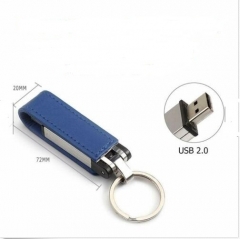 Leather Keychain USB flash drive memory stick pendrive U Disk