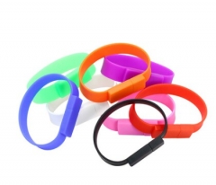 USB SILICON WRIST BRACELET FLASH DRIVE