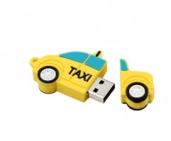 Customized PVC/rubber USB drvies with your logo for promotion