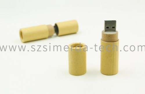 Round Shape Wooden USB Flash Drive 4G 8G 32G Pen Drive