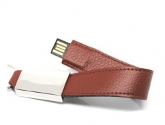 OEM Colorful Pu Leather USB Flash Drive USB Memory Stick