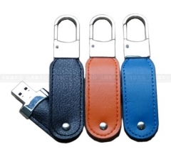 Twist Leather USB Flash Drive 4G-64G Memory Stick Drive