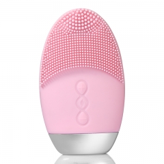 Electric Cleansing Silicone Brush Massager Skin Face Deep Cleaning Cleaner Beauty Waterproof IP67 2019 New